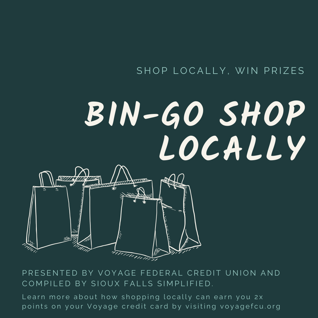 This bingo game rewards you for shopping locally this holiday season